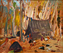 Présentation vidéo de Campement de trappeurs en forêt, de René Richard, RCA