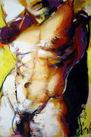 Male with white on yellow, 2008