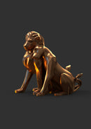 Love (bronze lustré)