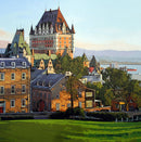 Lever du jour sur la vieille ville