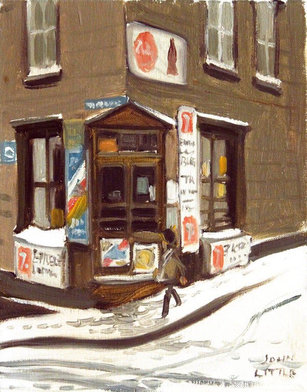 Épicerie licenciée, Côte Ste-Genevieve, Quebec, 1969
