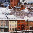 Neige sur la vieille ville