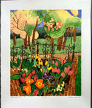 Le parc, 1995, copie d’atelier 4/13