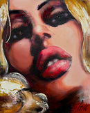 Close Up Blonde Face, circa 2004