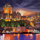 Québec au coucher du soleil